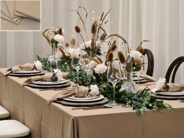 Wheat - Natural Linen